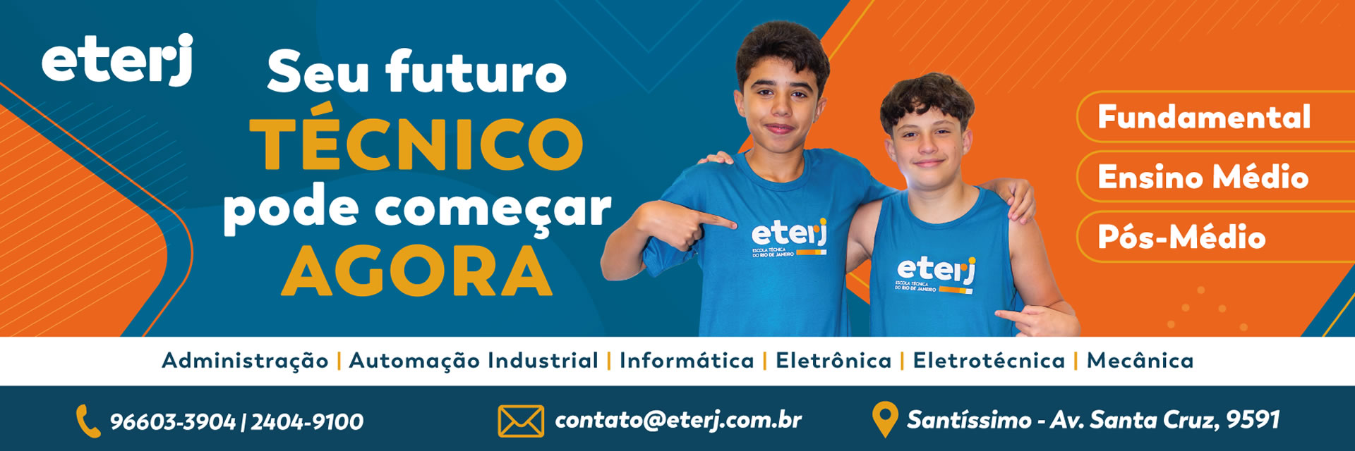 Seu futuro técnico começa aqui - ETERJ